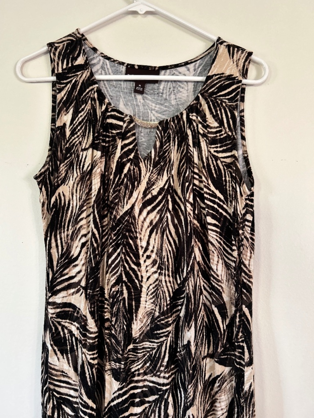 🎃Palm Print Dress